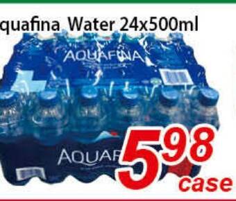 Seasons Foodmart Aquafina water offer