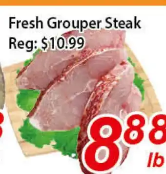 Seasons Foodmart Fresh grouper steak offer