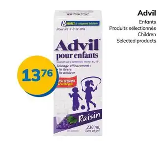 Accès pharma Advil children offer