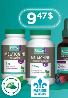 Accès pharma Laboratoire suisse mélatonine offer