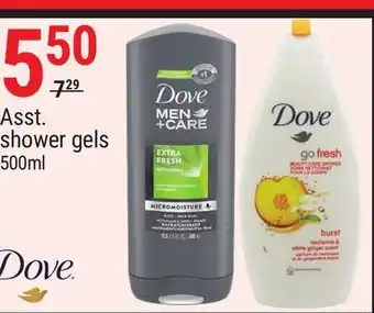 Rossy Dove asst. shower gels offer