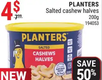 Rossy Planters salted cashew halves offer