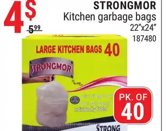 Rossy Strongmor kitchen garbage bags offer