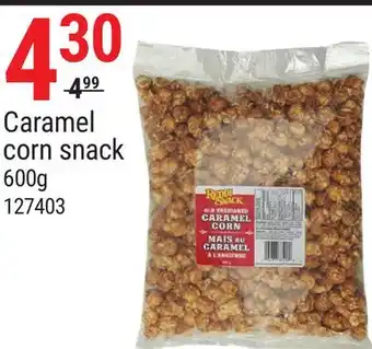 Rossy Caramel corn snack offer