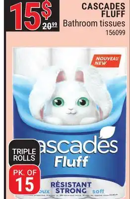 Rossy Cascades fluff bathroom tissues offer
