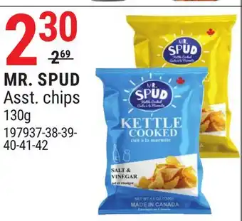 Rossy Mr. spud asst. chips offer