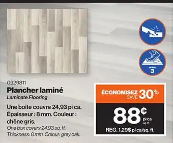 Patrick Morin Laminate flooring offer