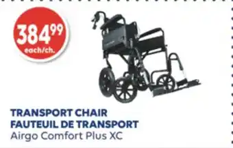 Wellwise by Shoppers Fauteuil de transport airgo comfort plus xc offer