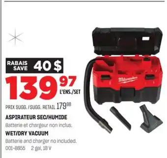 BMR Aspirateur sec/humide offer