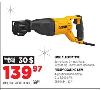 BMR Scie alternative offer