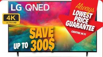 Centre Hi-Fi Lg qned qned 75 4k smart tv 2023 offer