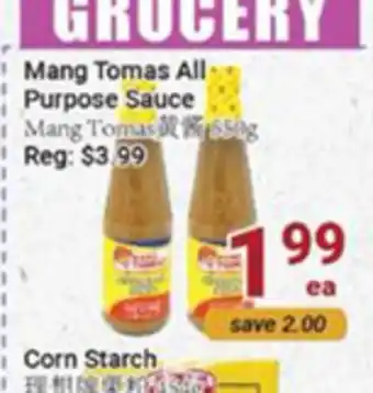 Oceans Fresh Food Market Mang tomas all purpose sauce offer