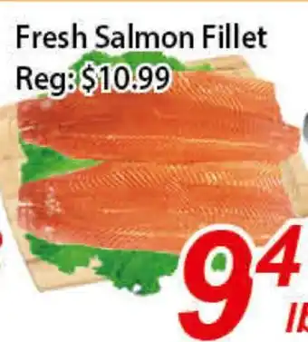 Seasons Foodmart Fresh salmon fillet offer