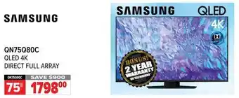 2001 Audio Video Samsung qled 4k direct full array offer