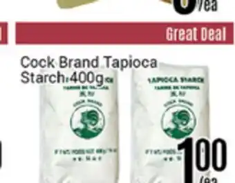 Nations Fresh Foods Cock brand tapioca starch offer