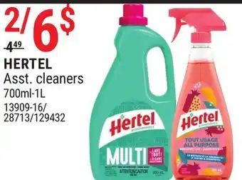 Rossy Hertel asst. cleaners offer