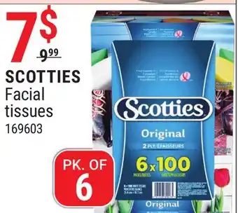 Rossy Scotties facial tissues offer