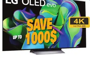 Centre Hi-Fi C3 lg serie oled evo 4k television offer
