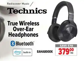2001 Audio Video Technics true wireless over-ear headphones offer