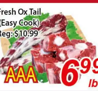 Seasons Foodmart Fresh ox tail (easy cook) offer