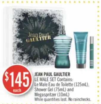 Shoppers Drug Mart Jean paul gaultier le male set offer