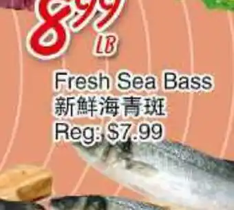 Foody Mart Fresh sea bass offer