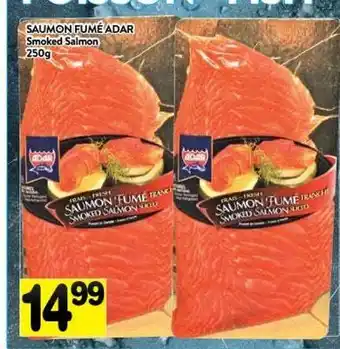 Supermarché PA Adar smoked salmon offer