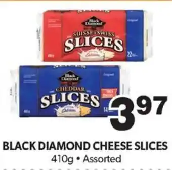 Colemans BLACK DIAMOND CHEESE SLICES 410g Assorted offer
