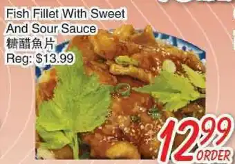 Foody Mart Fish fillet with sweet and sauce offer