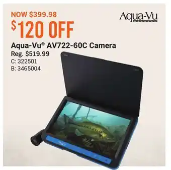 Bass Pro Aqua-vu av722-60c camera offer