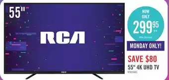 The Brick Rca 55 4k uhd led television - rtu5540-c offer