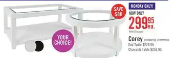 The Brick Corey coffee table - white offer