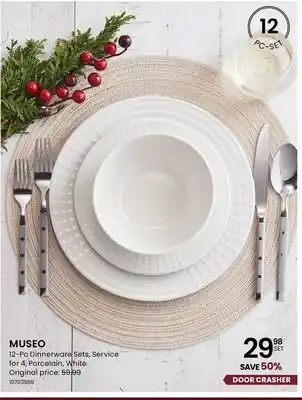 Stokes Museo 12-pc dinnerware sets offer