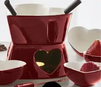 Stokes Amore 15-pc heart-shaped fondue set offer