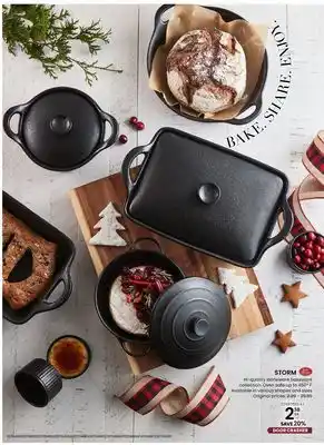 Stokes Storm hi-quality stoneware bakeware collection offer