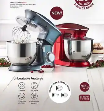 Stokes Odyssey 6-speed stand mixer offer