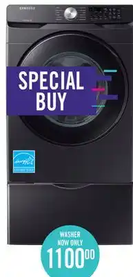 The Brick Samsung 5.9 cu. ft. 8000 series smart front-load washer - wf51cg8000ava5 offer