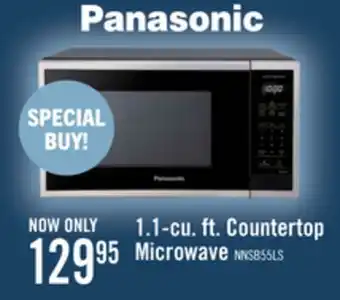 The Brick Panasonic 1.1 cu. ft. countertop microwave - nnsb55ls offer
