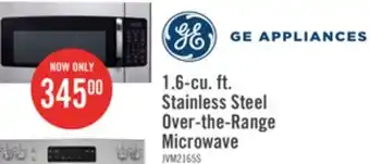 The Brick Ge 1.6 cu. ft. over-the-range microwave - jvm2165smss offer