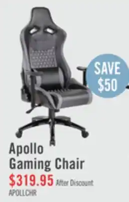 The Brick Apollo premium gaming chair offer
