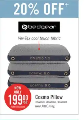 The Brick Bedgear cosmo 1.0 pillow - stomach sleeper offer