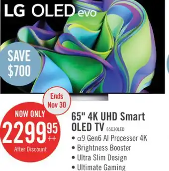 The Brick Lg 65 c3 4k oled evo smart tv offer