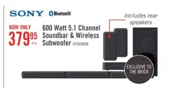 The Brick Sony 5.1-channel 600 w home cinema package - 4a5573 offer