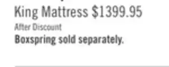 The Brick Serta icomfort hybrid prohd vanguard 2.0 eurotop king mattress offer