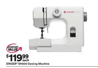 Michaels Singer m1000 sewing machine offer