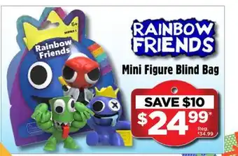 Showcase Mini figure blind bag offer