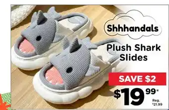 Showcase Shark shhhandals slippers offer
