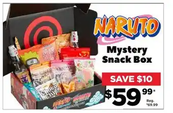 Showcase Mystery snack box offer