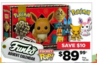 Showcase Funko advent calendar: pokemon offer