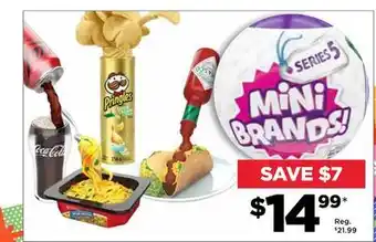 Showcase Series 5 mini brands! offer